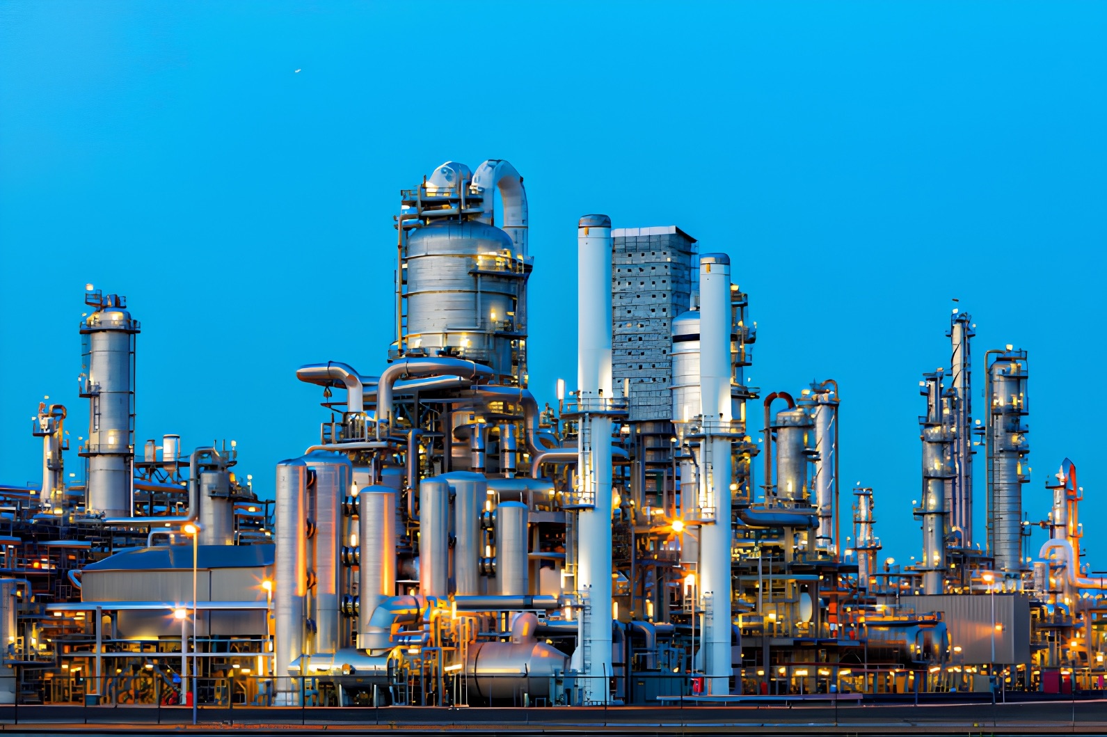Refinery at Dusk